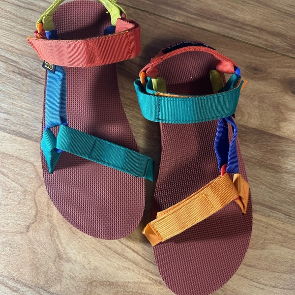 Teva Multicolor Adjustable Sandals - Picture 4 of 12